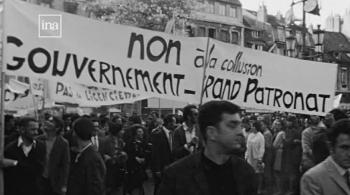 ©INA-14-05-1968/la grève du 13 mai/Besançon-Belfort et Dôle 