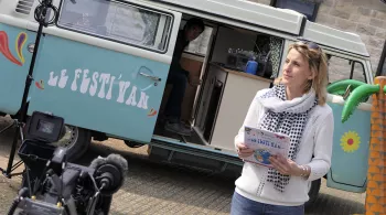Aude Sillans et le Festi'Van - C.B. F3FC