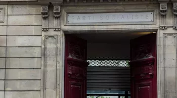 Siège du PS rue de Solférino à Paris