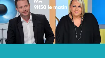 9H50 le matin avec Hervé Aeschbacher et Valérie Alexandre - crédit FTV