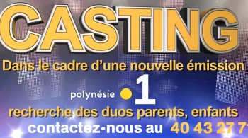 Casting Polynésie La 1ère