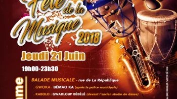 visuel fête de la musique de Baie-Mahault