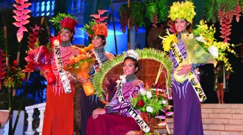 LE PODIUM DE MISS TAHITI 2018