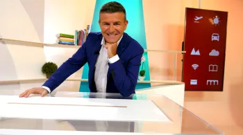 Pascal Gervaize sur le plateau de 9h50 - ©Nathalie Guigon