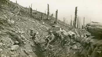 Sur le front Vosgien