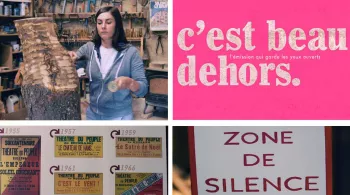 C'est beau dehors avec Margaux Lagleize - crédit Synovie