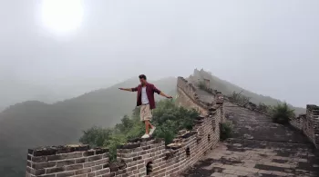 Alex Vizeo en Chine