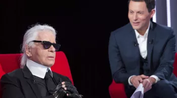 Karl Lagerfeld au Divan de MOF