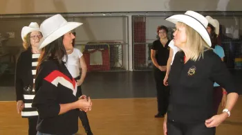 C'est là ! Danse country