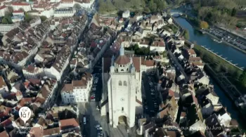 Dole, vue aérienne