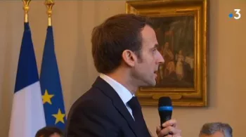 Emmanuel Macron - En Saône-et-Loire