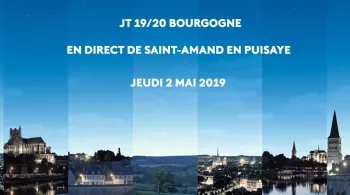 JT 19/20 Bourgogne en direct de Saint-Amand en Puisaye
