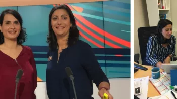 Célia Naidoo et Ahlam Noussair
