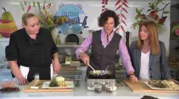 Ça roule en cuisine - Sophie Menut - Karine Ponsard - Florence Gallard - crédit FTV 