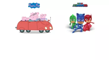 Peppa Pig et les Pyjamasques