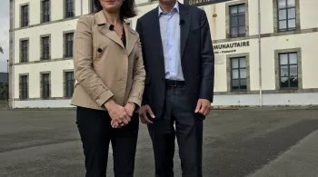 Virginie Charbonneau et François Zocchetto