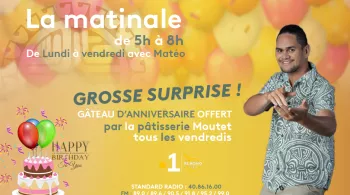 La matinale - Grosse Surprise tous les vendredis