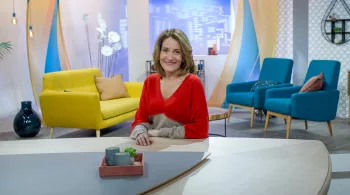 Vanessa Finot sur le plateau d'Ensemble c'est mieux 