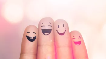 We're a happy family of fingers