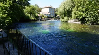 Vue de L’Isle-sur-la-Sorgue