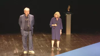 Dominique Besnehard et Marie-France Brière