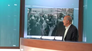 Alain Juppé en plateau