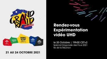 Du 20 au 23 octobre, à l’occasion de la mythique course de la Diagonale des Fous du Grand Raid 2021, Réunion la 1ère et France télévisions s’associent à l’entreprise internationale « Globecast » pour proposer aux publics  d’ici et d’ailleurs de vivre une nouvelle expérience en regardant le « Grand Raid » diffusé en 4K à titre expérimental avec une qualité d’image hors du commun :  c’est-à-dire avec quatre fois plus de définition que l’actuelle télévision haute définition, une fidélité des couleurs, de la lu