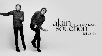 Un artiste à part dans le paysage de la chanson française  La tournée "Alain Souchon en concert ici & là" fait suite au succès de l'album "Ame fifties", sorti en 2019, certifié double disque de platine et sacré album de l'année aux Victoires de la Musique 2020. Compagnon de route de Laurent Voulzy, auteur de chansons engagées et populaires qui ont marqué chaque décennie, Alain Souchon est un artiste à part dans le paysage de la chanson française