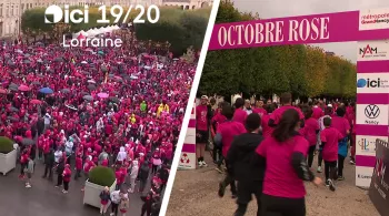 Course et marche Octobre rose © FTV