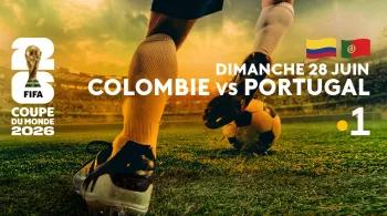 Visuel Colombie vs Portugal