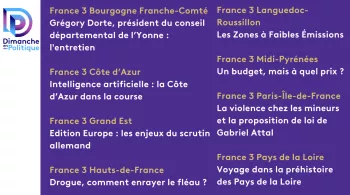 DEP régions 16 fév 2025
