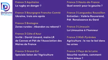 DEP régions 23 fév 2025