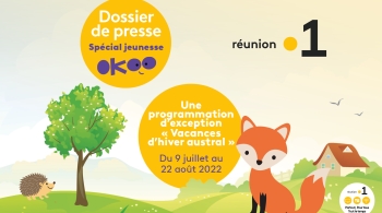 L’école est finie, partons pour des vacances en famille sur Réunion la 1ère !Pendant ces vacances scolaires, la jeunesse est  à l’honneur sur Réunion la 1ère Télé. Pour l'immense plaisir des petits et des plus grands, leurs dessins animés préférés et des films d’animation inédits. Chaque jour plus de 3 heures de programmes jeunesse d’exception, de quoi se détendre, rire, frissonner ou apprendre en famille et avec les copains du 9 juillet au 22 août 2022 sur Réunion la 1ère, en semaine de 7h00 à 10H00 et le 