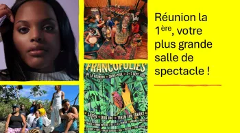 Les Francofolies de La Réunion, l’évènement incontournable de la vie culturelle de notre île. Cette année encore, Réunion la 1ère est fière de s’associer aux Francofolies en proposant aux téléspectateurs trois concerts exclusifs : en direct de la scène « Tamarin, la clairière », le concert de Tiken Jah Fakoly puis celui de Lindigo en différé et enfin le spectacle de Mentissa, capté l’année derrière.