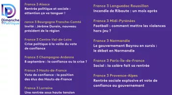 DEP région 7 sept 25