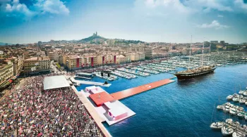 la flamme à Marseille