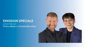 Thierry Bezer et Coralie Bonnefoy ® francetv