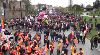 Manifestation à Nantes 