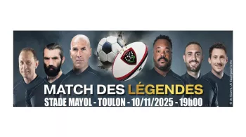 Affiche du Match des Légendes Toulon