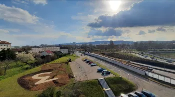 La micro-forêt sur le site de France 3 Lorraine