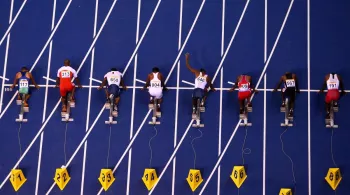 Départ de sportifs 