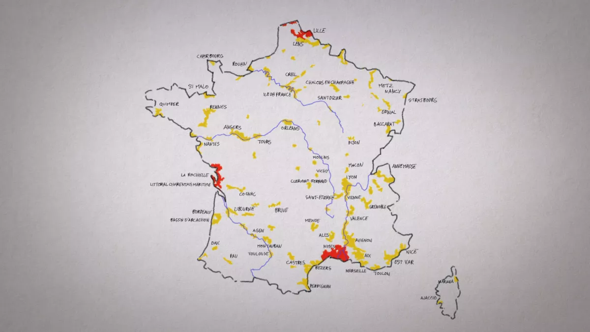 La France se noie