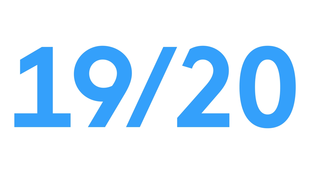 Logo 19/20 Logo 19/20