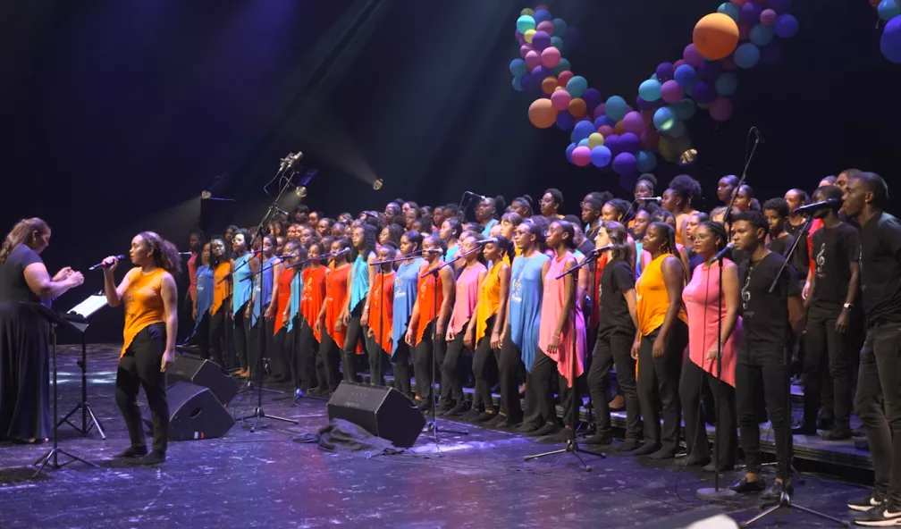 Concert Chorale Arpège à Tropiques Atrium : Les jeunes racontent Kassav'