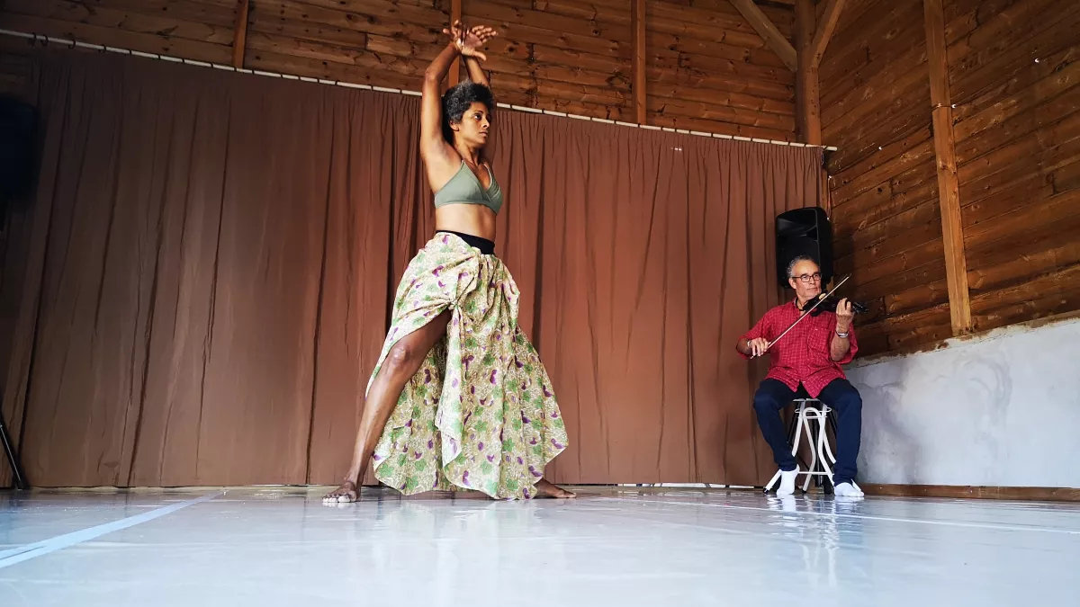 Matinik Festival : Murielle Bédot, chorégraphe et danseuse afro-moderne, professeur de danse Matinik Festival : Murielle Bédot, chorégraphe et danseuse afro-moderne, professeur de danse