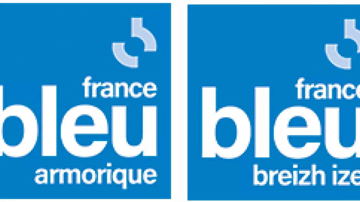 Logos France Bleu Bretagne et France Bleu Breizh Izel