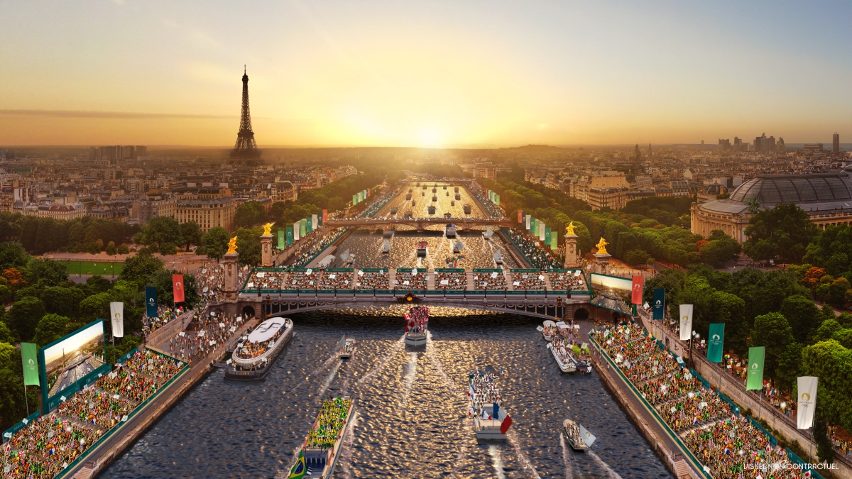 La Seine Olympique - Paris 2024 La Seine Olympique - Paris 2024