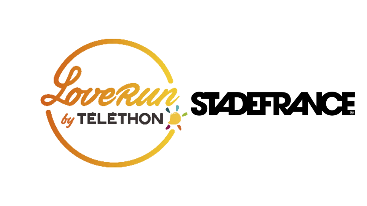 Téléthon 2021 Logos love run et stade Téléthon 2021 Logos love run et stade
