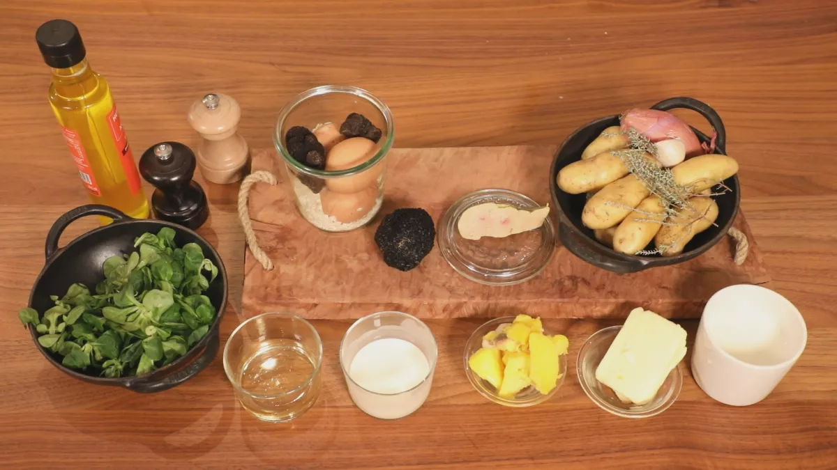 Les ingrédients de la recette