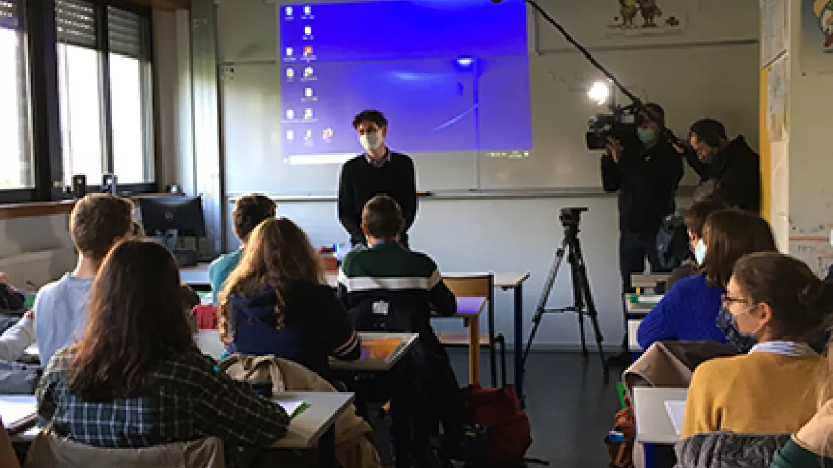 Classe lycée Chateaubriand à Rennes